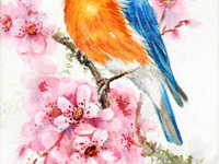 "Bluebirds and Blossoms"