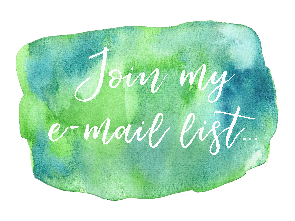 Join my email link watercolor by Laure Paillex