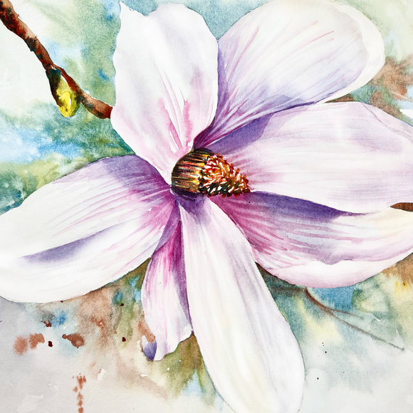"Magnolia Blossom" by Lauré Paillex 2023