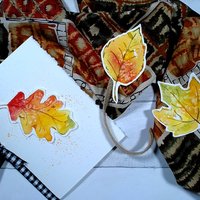 "Color-Filled Leaves" Basic Watercolor