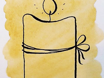 "Winter Warm-ups" in Watercolor & Pen