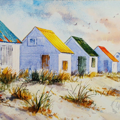 "Closed for the Season" Dune Shacks